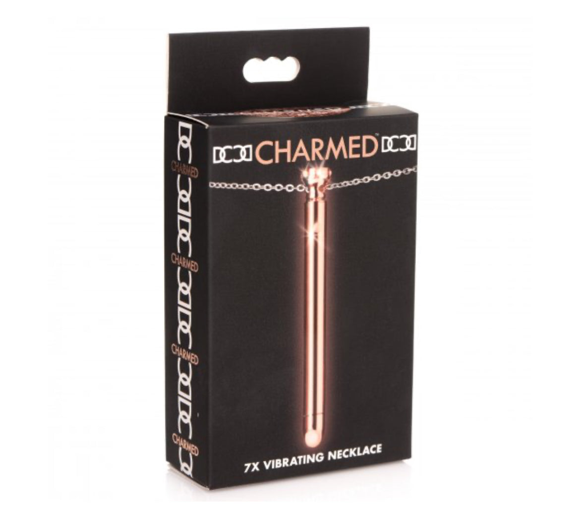 Charmed 7X Vibrating Necklace - Rose Gold