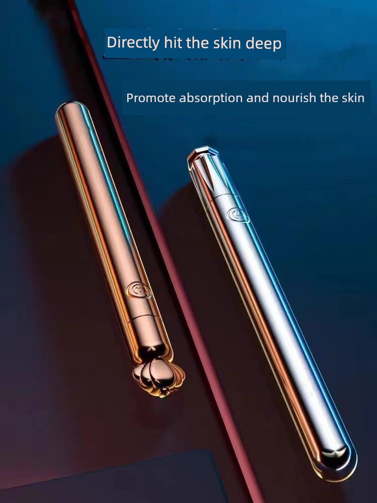 Electric Eye Massager Charging Electric Vibration Pen Women's Mini Vibration Massage Stick Pen Face Cream Bag Small Eye Beautification Instrument