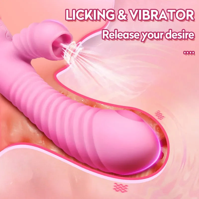 2 In 1 Licking Machine