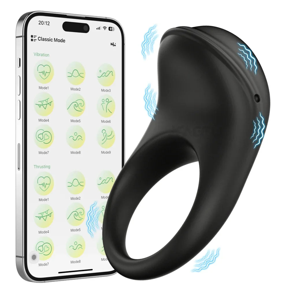 APP Control Vibrating Cock Ring