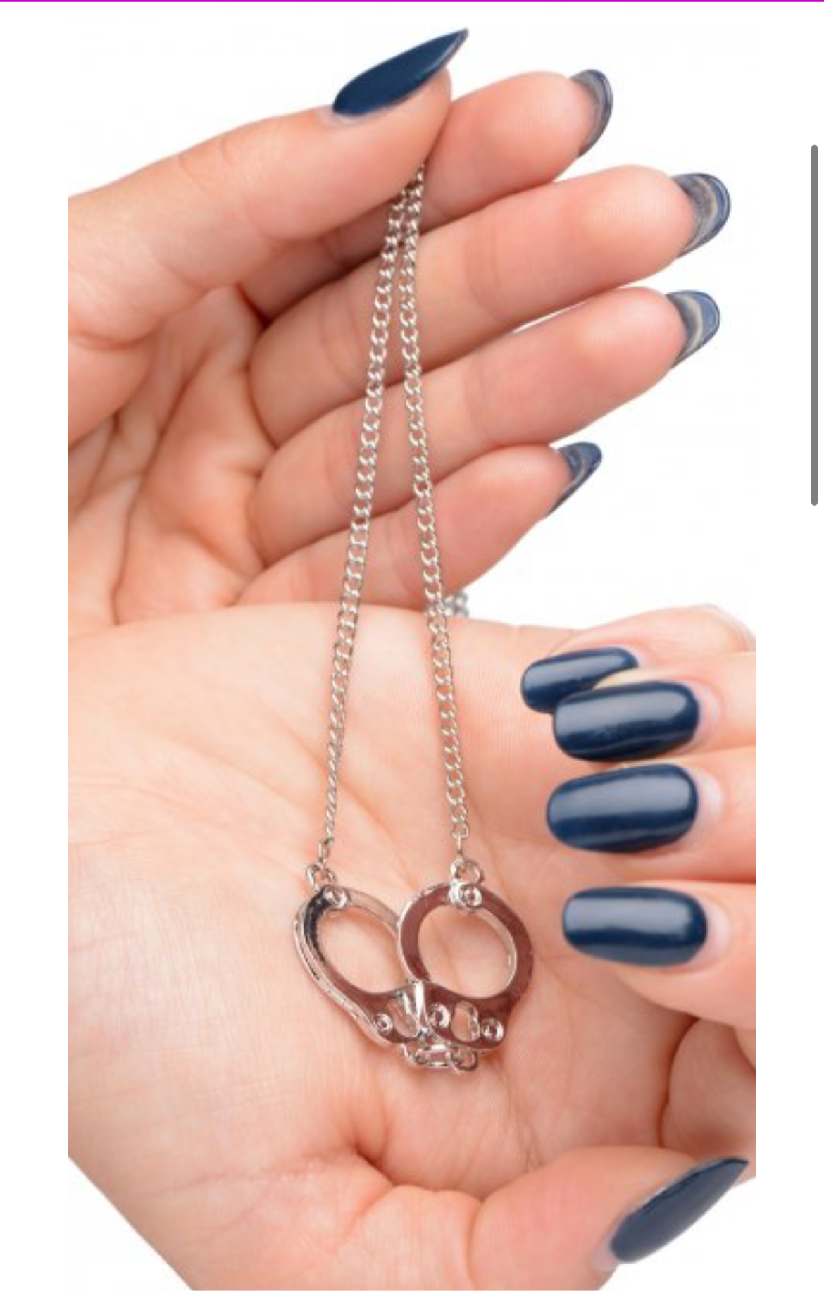 Cuff Her Handcuff Necklace