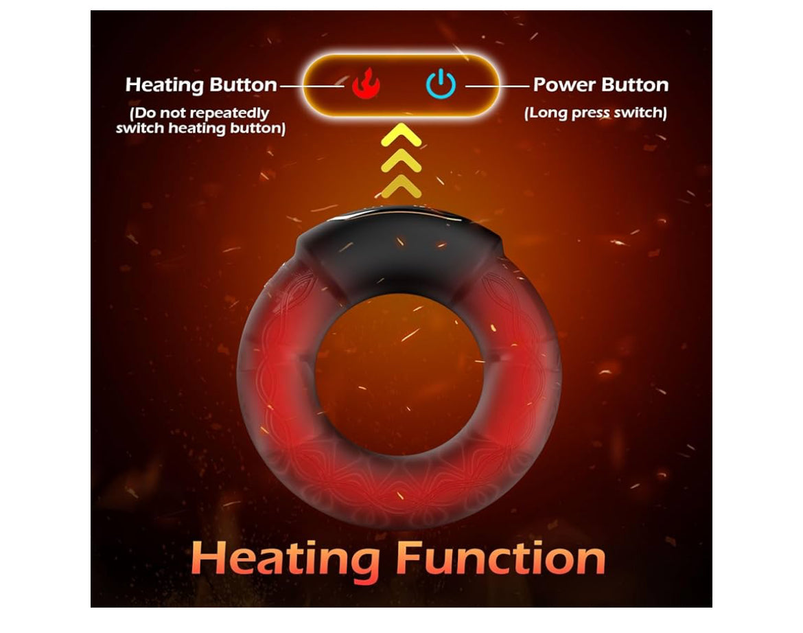 App Controlled Vibrating Cock Ring