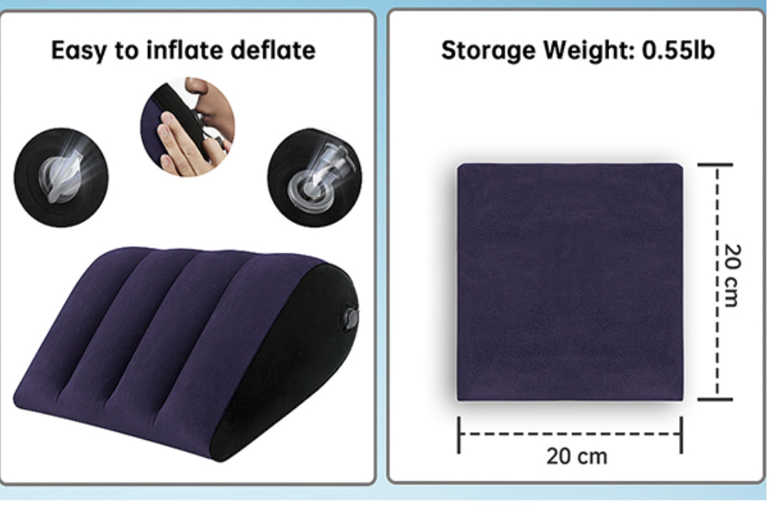 “In Position” Couples’ Triangle Positioning Body Pillow