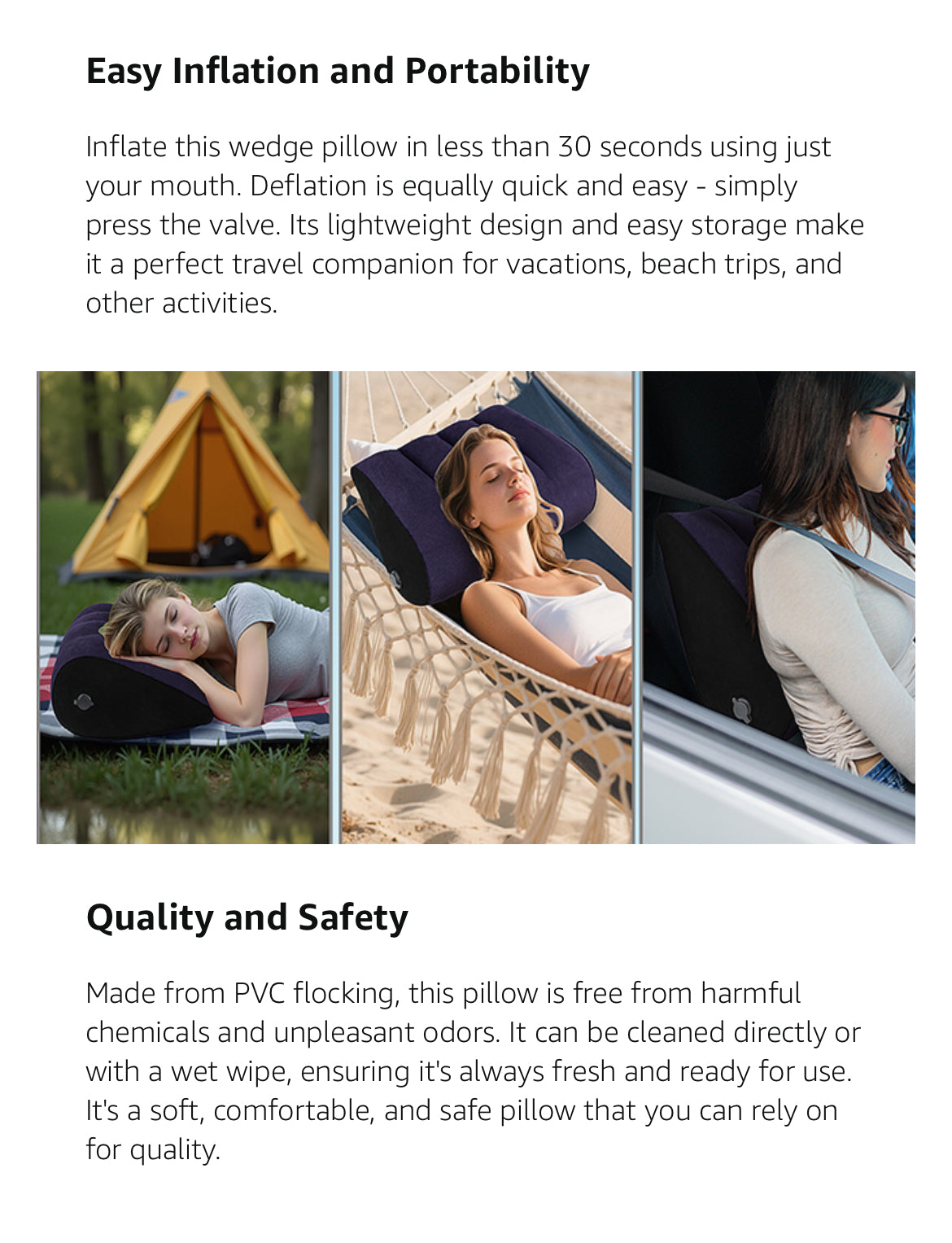 “In Position” Couples’ Triangle Positioning Body Pillow