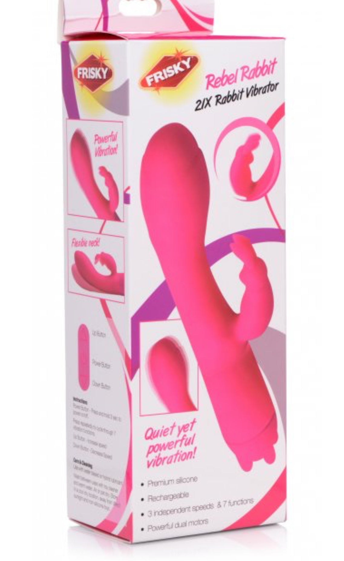 Rebel Rabbit 21X Silicone Vibrator