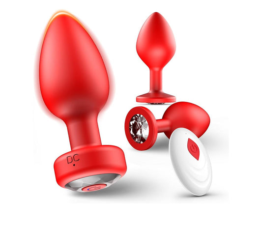 “Training Day”- Silicone Butt Plugs Kit with Remote