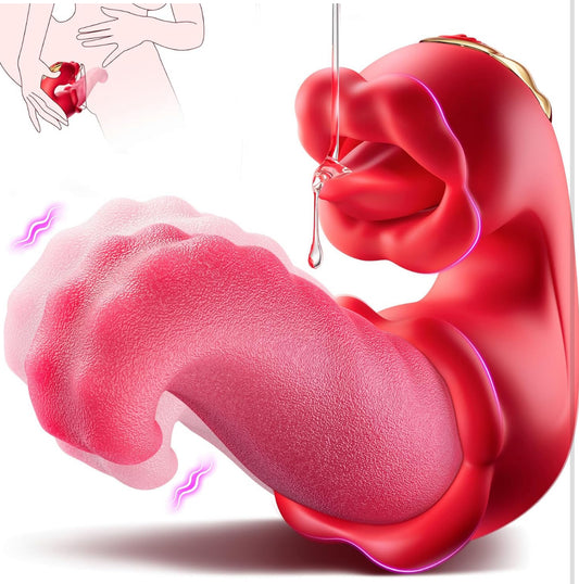 4 -in-1  Double Tounge Pleasure