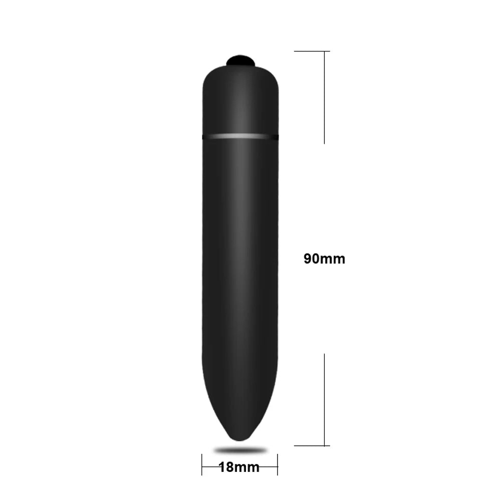 4pcs Mini Erotic Bullet Vibrator Butt Plug