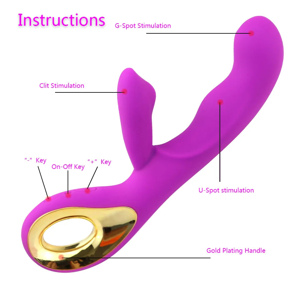 Powerful Vibrator Dildo Wand