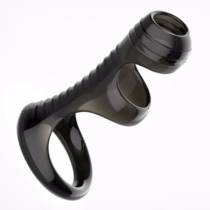 Reusable Silico Penis Rings Sex Toys for Man Delay Ejaculation Stronger Erection Adult Supplies Linen Nozzle Cock Ring Sex Shop