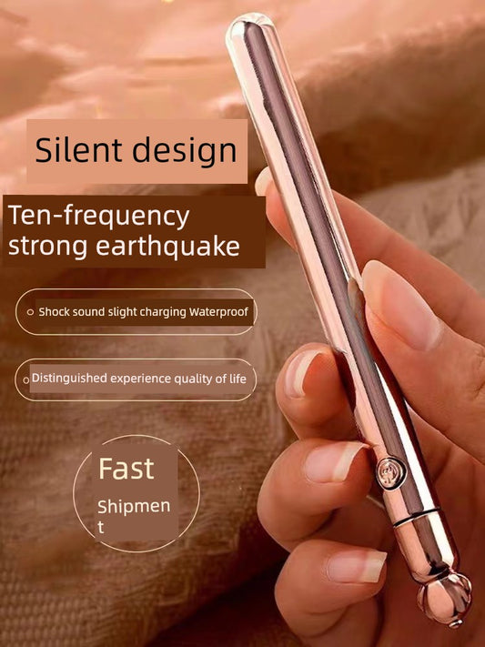 Electric Eye Massager Charging Electric Vibration Pen Women's Mini Vibration Massage Stick Pen Face Cream Bag Small Eye Beautification Instrument
