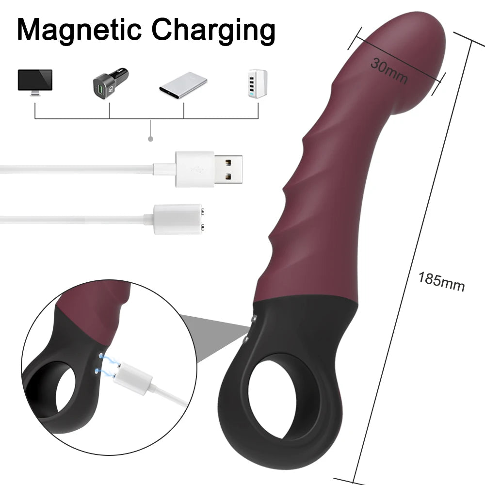 Powerful G-spot Vibrator Dildo for Women Vagina Massager Clitoris Stimulator Female Masturbation Adult Sex Toys
