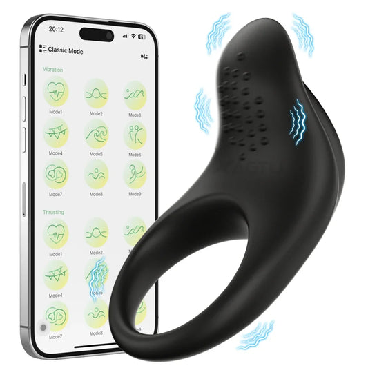 APP Control Vibrating Cock Ring