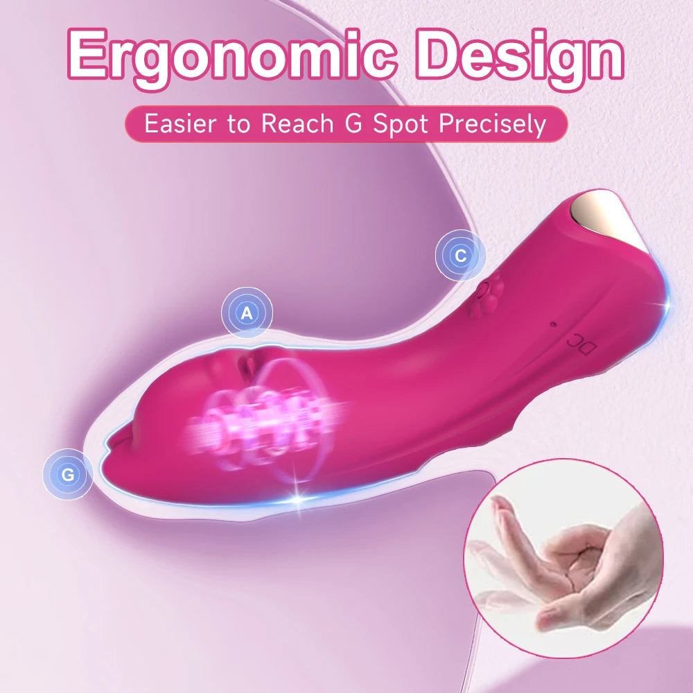 10 Speed G-Spot Finger Vibrator