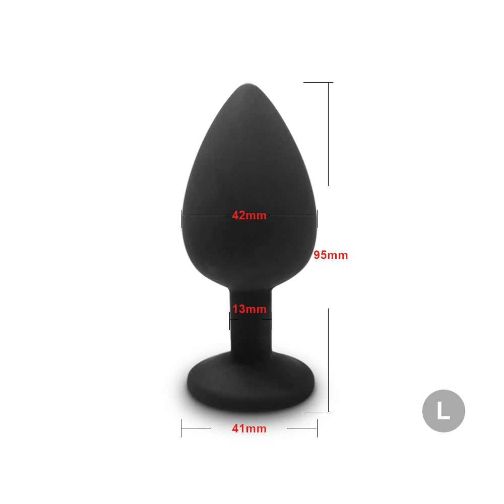 4pcs Mini Erotic Bullet Vibrator Butt Plug