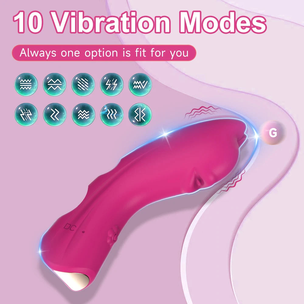 10 Speed G-Spot Finger Vibrator